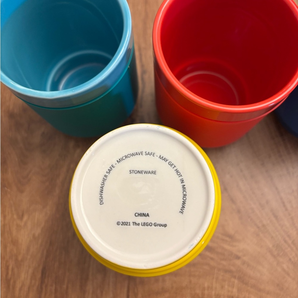 LEGO x Target Collectible Stackable Ceramic Cups - Picture 3 of 3